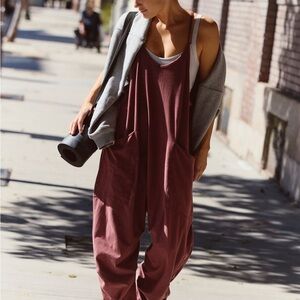 FP Movement by Free People Hot Shot Onesie Sour Cherry